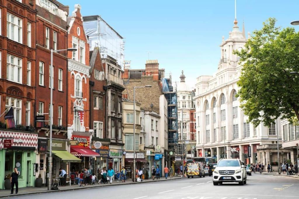 לונדון Charming Home With Private Balcony, On 1St Floor, With 2 Bathrooms, 3 Min Walk To Earl'S Court Station מראה חיצוני תמונה